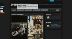 Desktop Screenshot of entremodelos.com